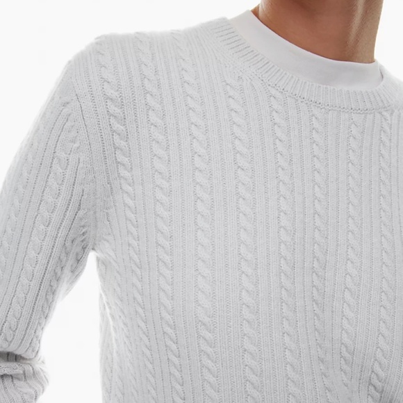 Aritzia-Babaton Marino Wool Sweater.NWOT. - Picture 3 of 5
